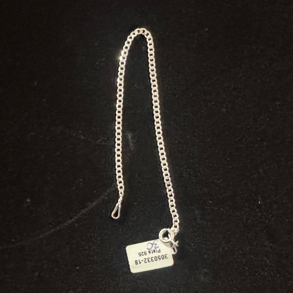 Sterling Silver Chain Bracelet